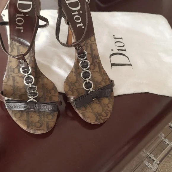 Dior | Shoes | Dior Monogram Sandals | Poshmark display picture 1